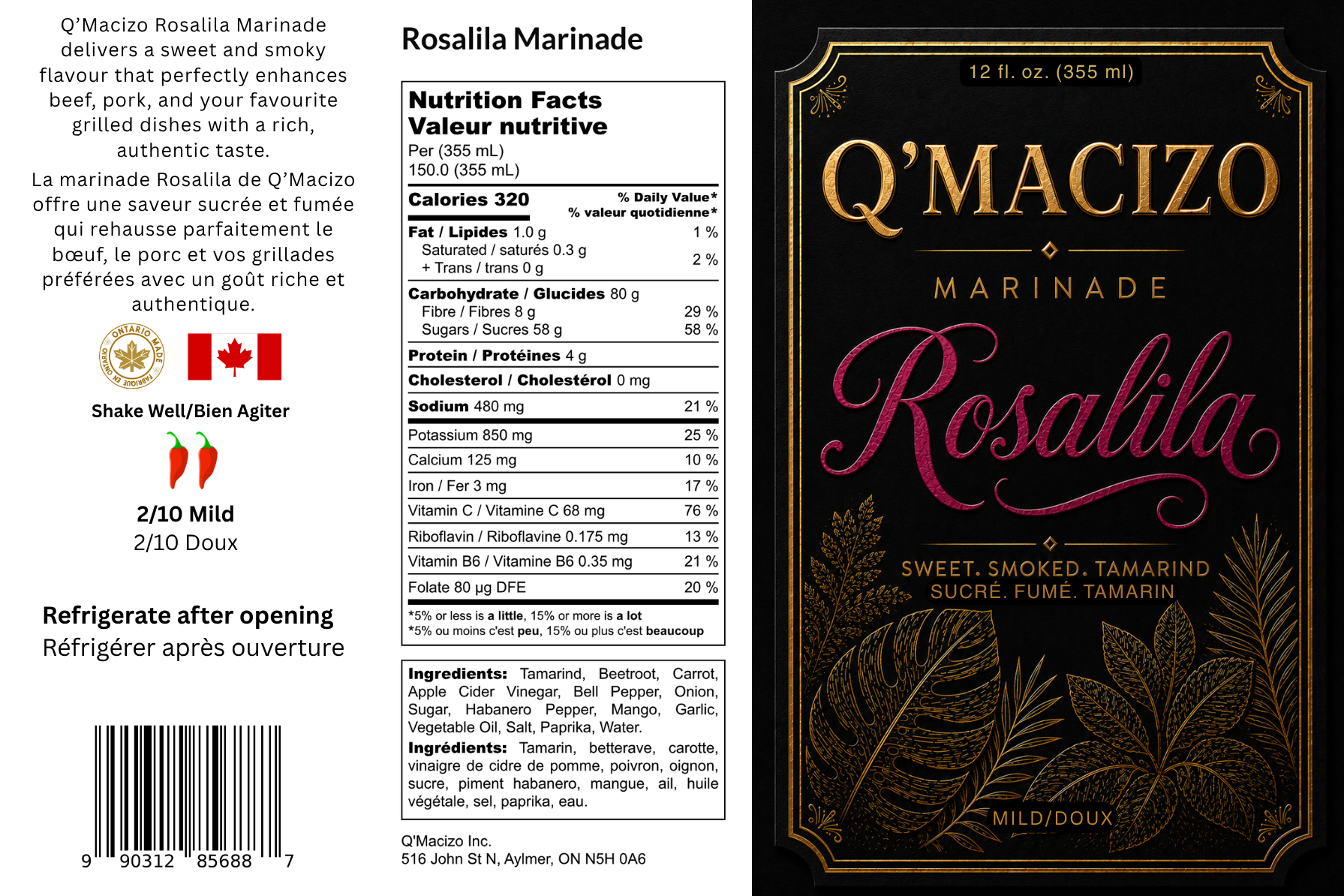 Rosalila Marinade